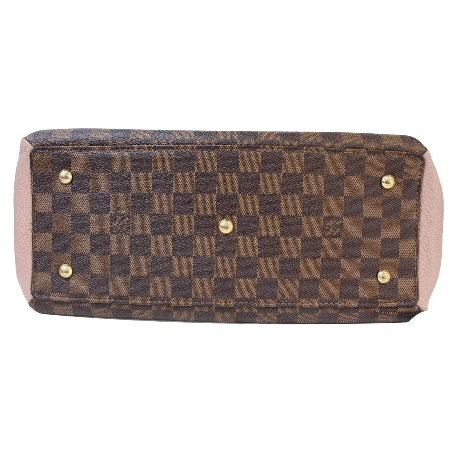 LOUIS VUITTON Normandy Damier Ebene Shoulder Bag Brown