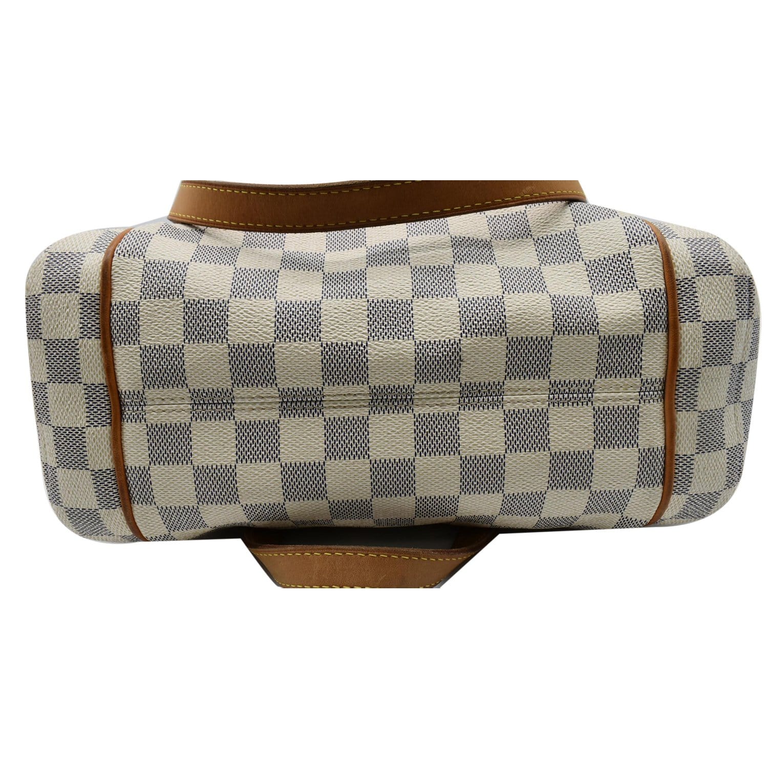 LOUIS VUITTON Totally PM Damier Azur Shoulder Bag White