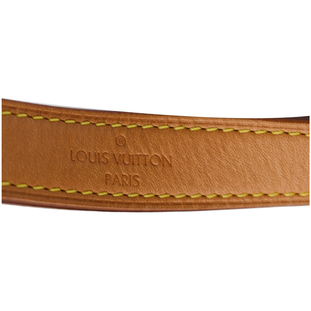 LOUIS VUITTON Flower Hobo Monogram Canvas Shoulder Hobo Bag Brown