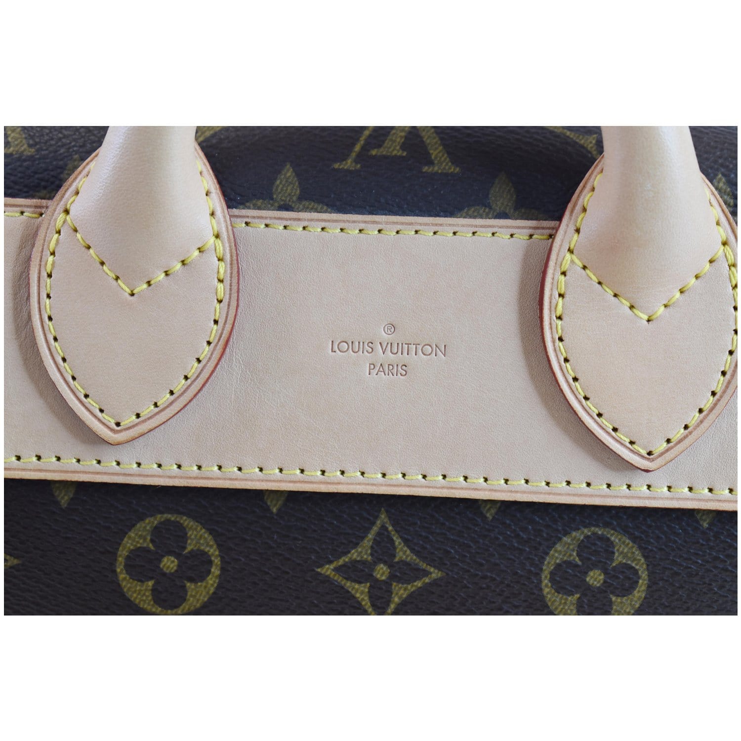 LOUIS VUITTON Eden PM Monogram Canvas Shoulder Bag Brown