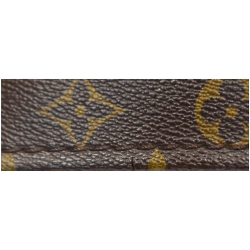 LOUIS VUITTON Artsy MM Monogram Canvas Shoulder Bag Brown