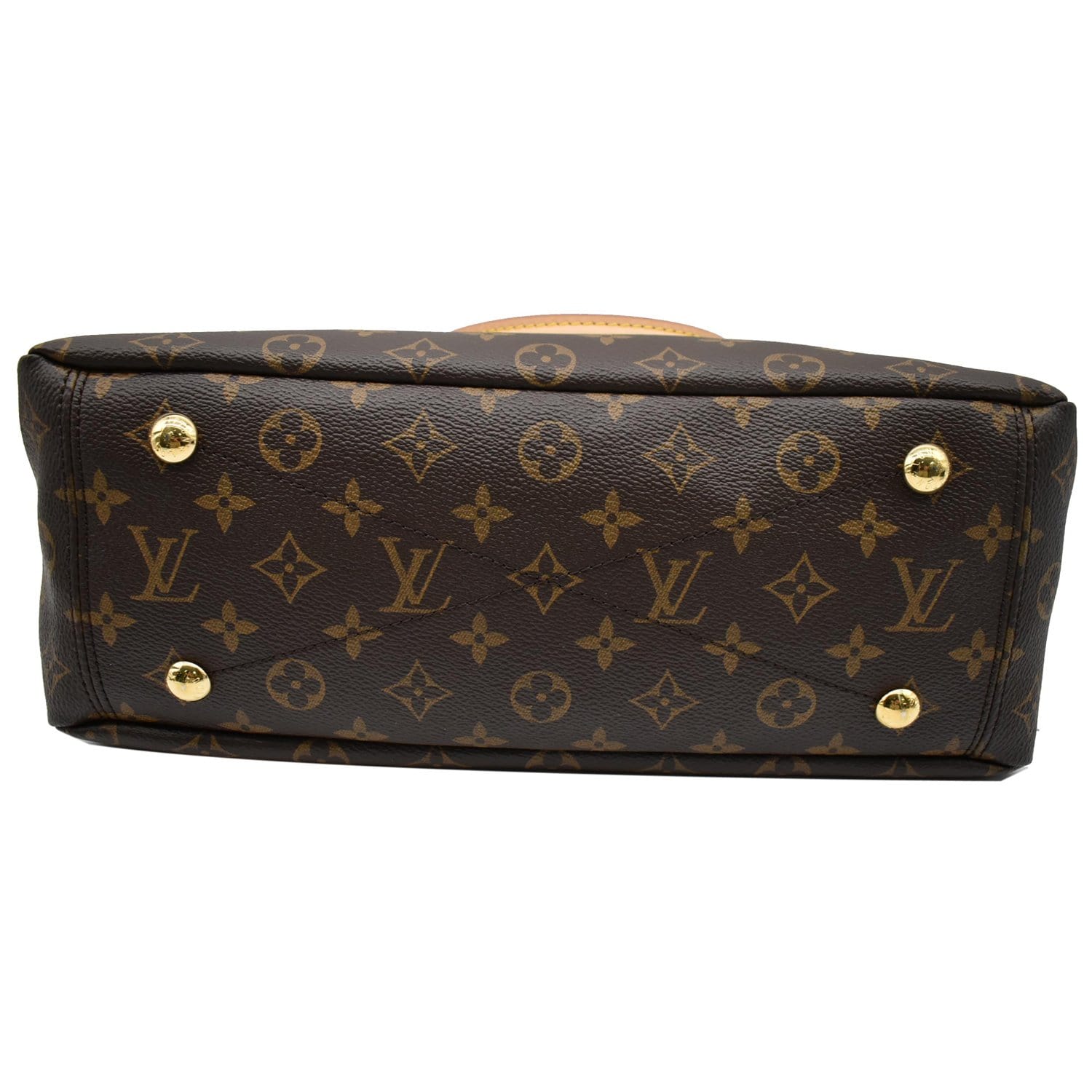LOUIS VUITTON Pallas Monogram Canvas 2Way Shoulder Bag Red