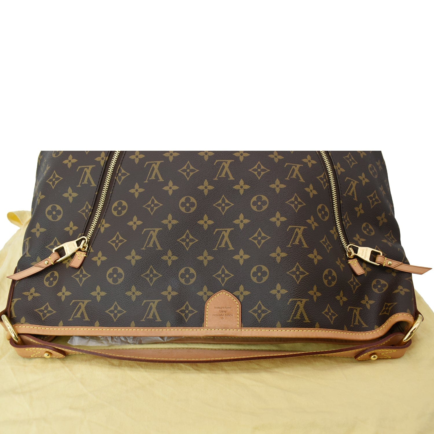 LOUIS VUITTON Delightful GM Monogram Canvas Shoulder Bag Brown