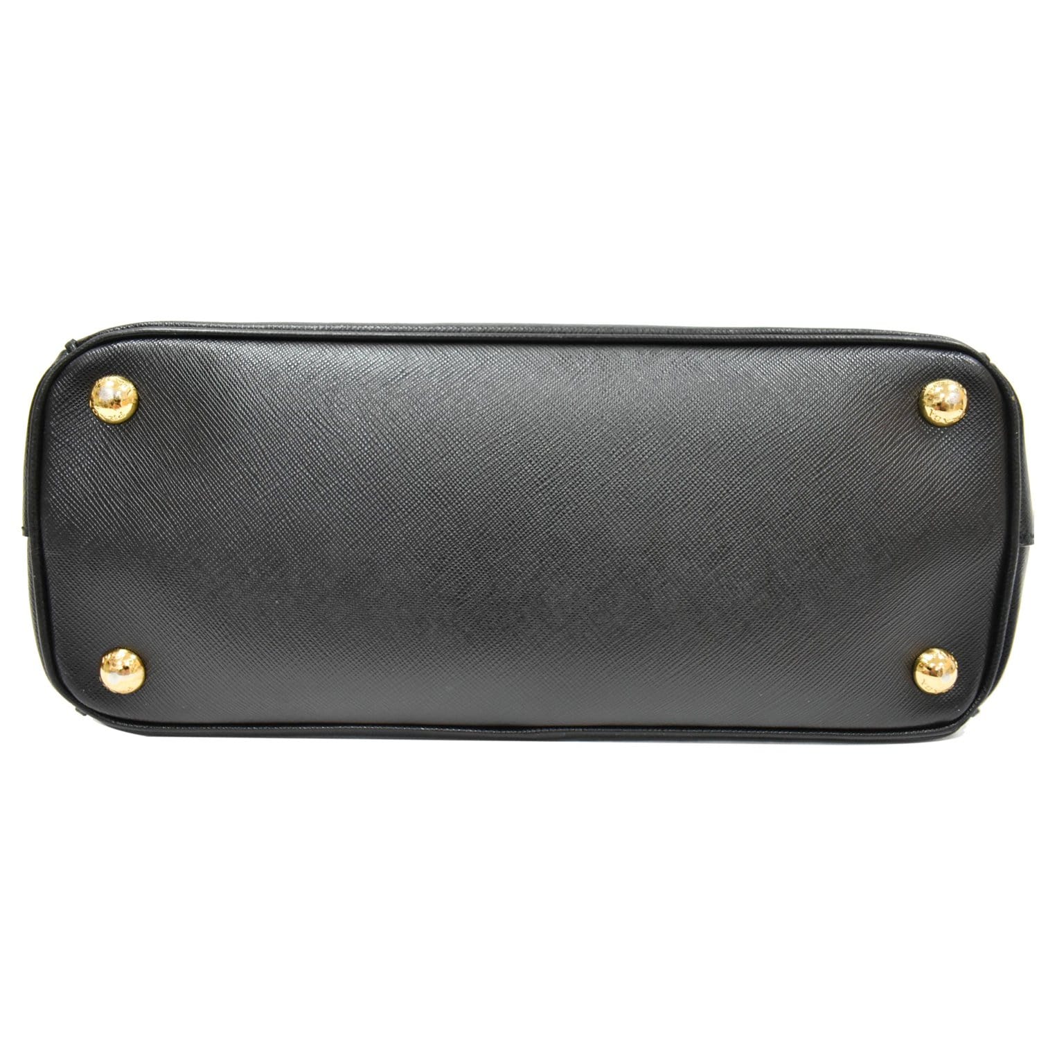 PRADA Galleria Small Saffiano Leather Tote Bag Black