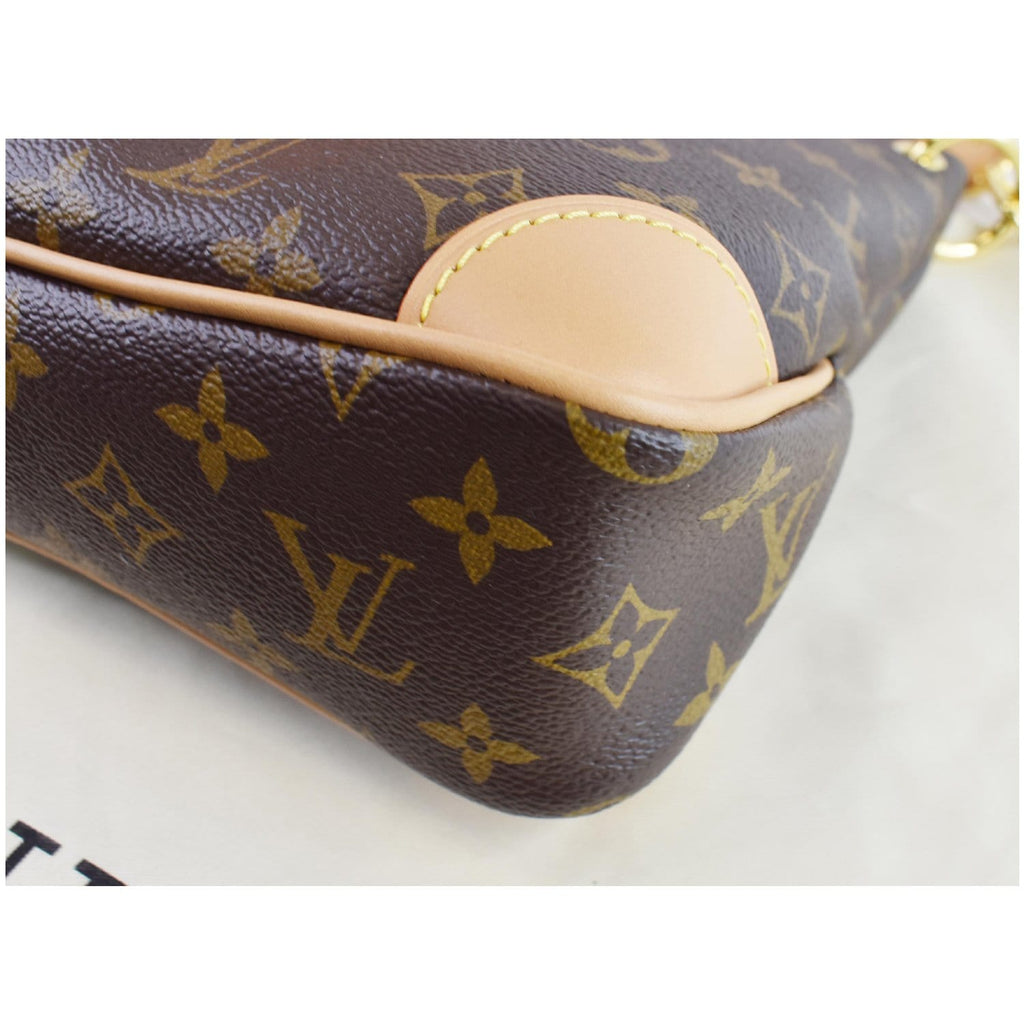 LOUIS VUITTON Odeon PM NM Monogram Canvas Shoulder Bag Natural