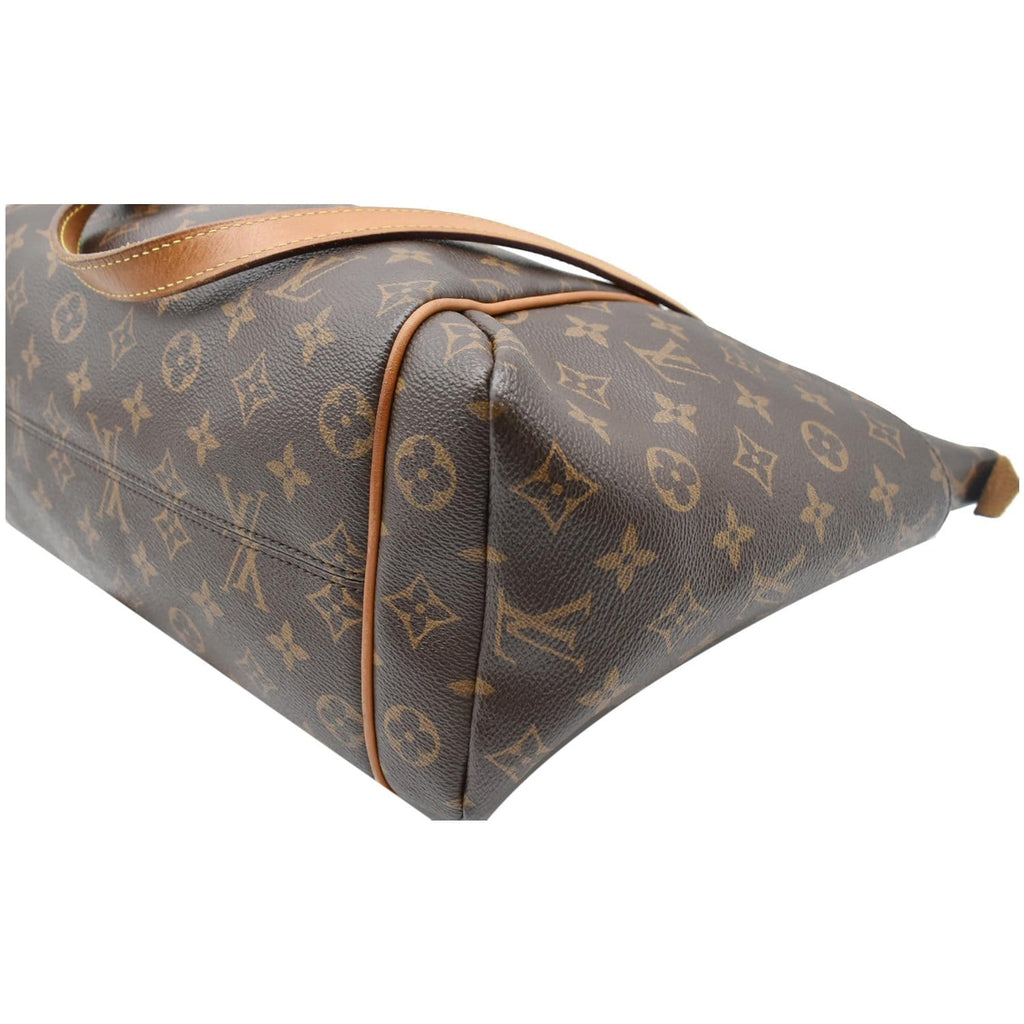 LOUIS VUITTON Totally MM Monogram Canvas Shoulder Bag Brown