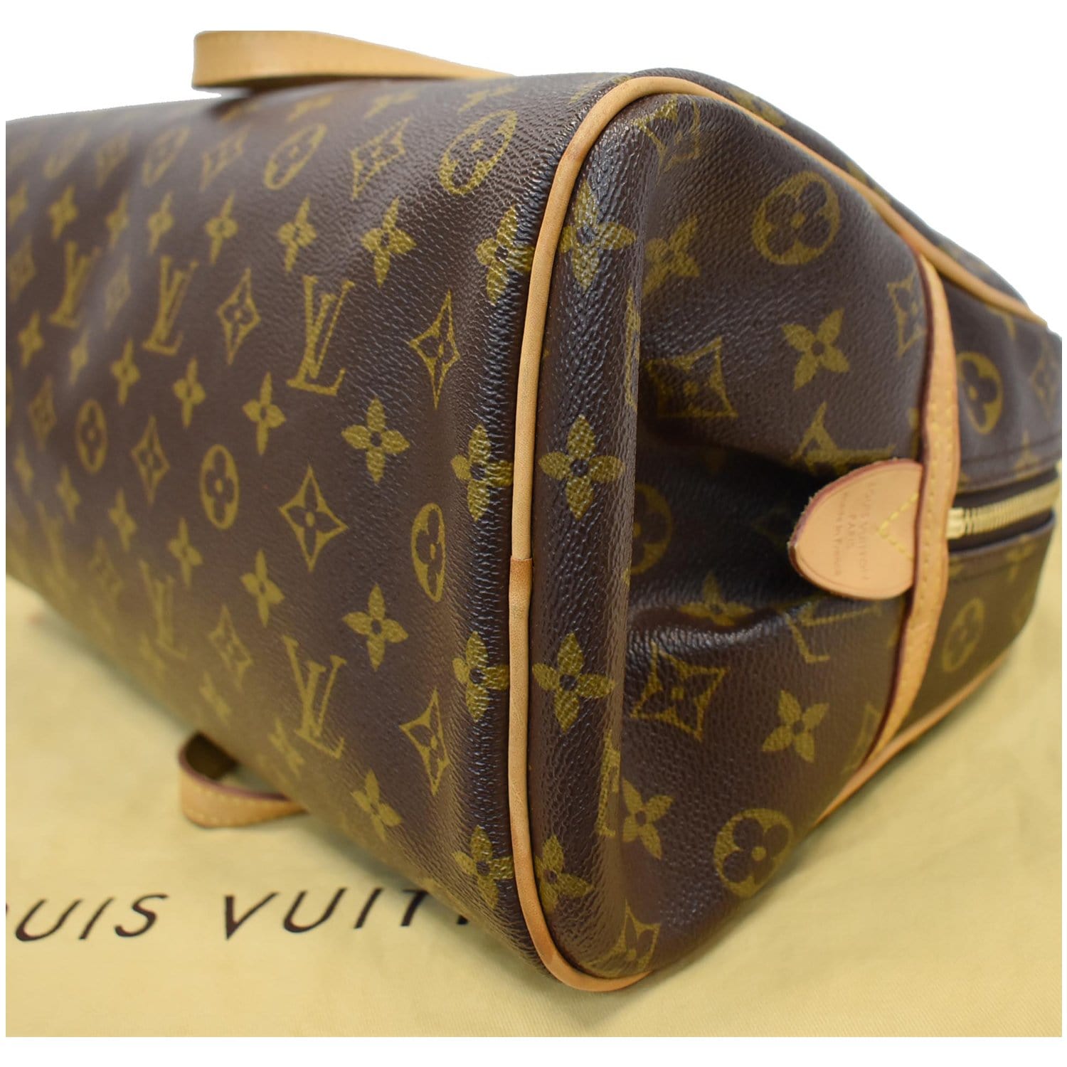 LOUIS VUITTON Montorgueil GM Monogram Canvas Shoulder Bag Brown