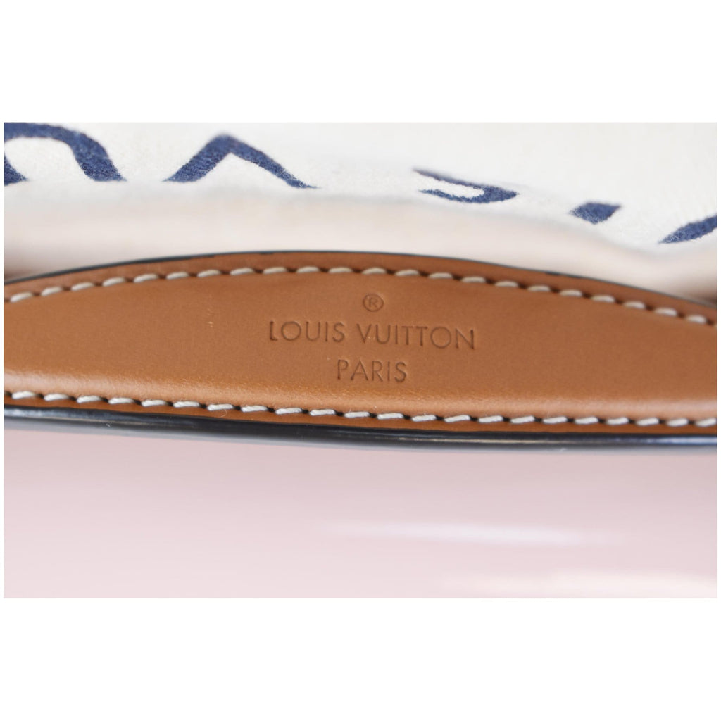 LOUIS VUITTON Cherrywood BB Patent Leather Shoulder Bag Rose Ballerine