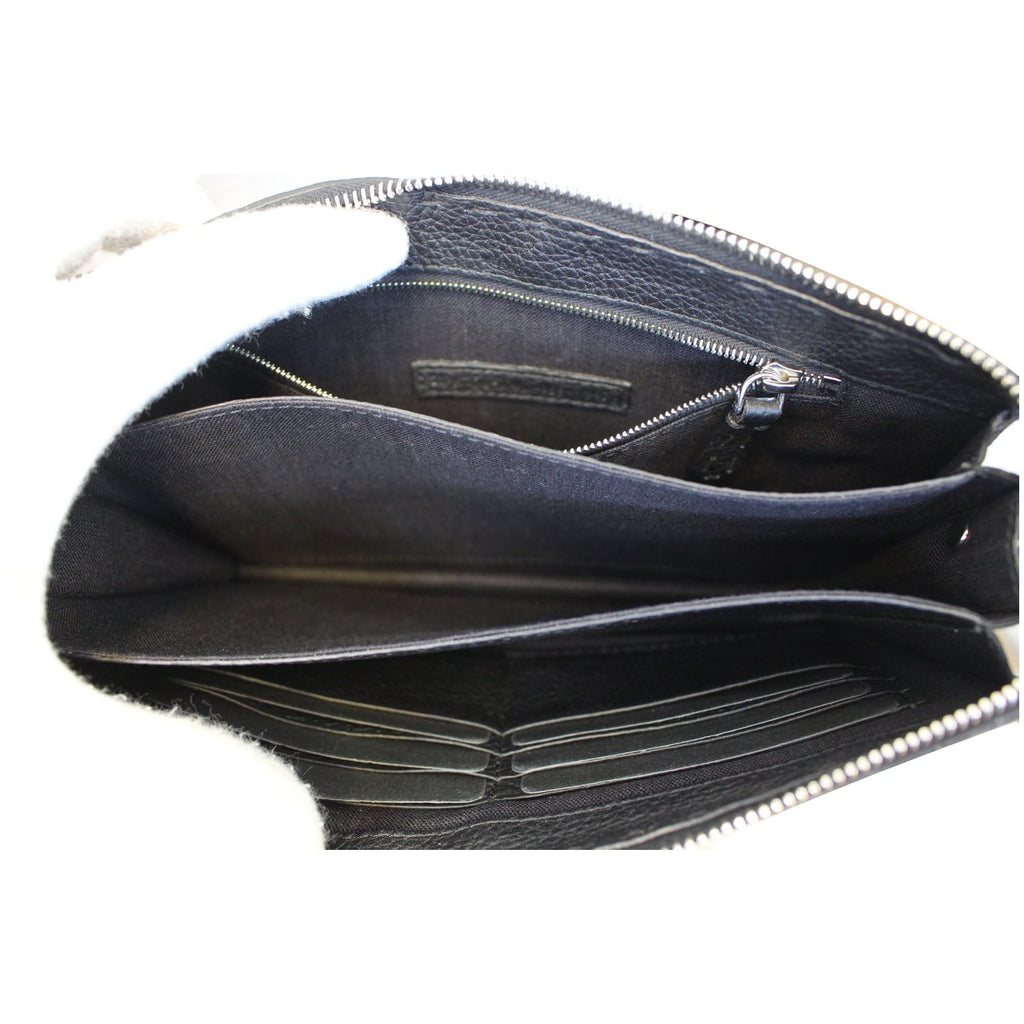 FENDI Bag Bugs eyes Roman Leather Clutch