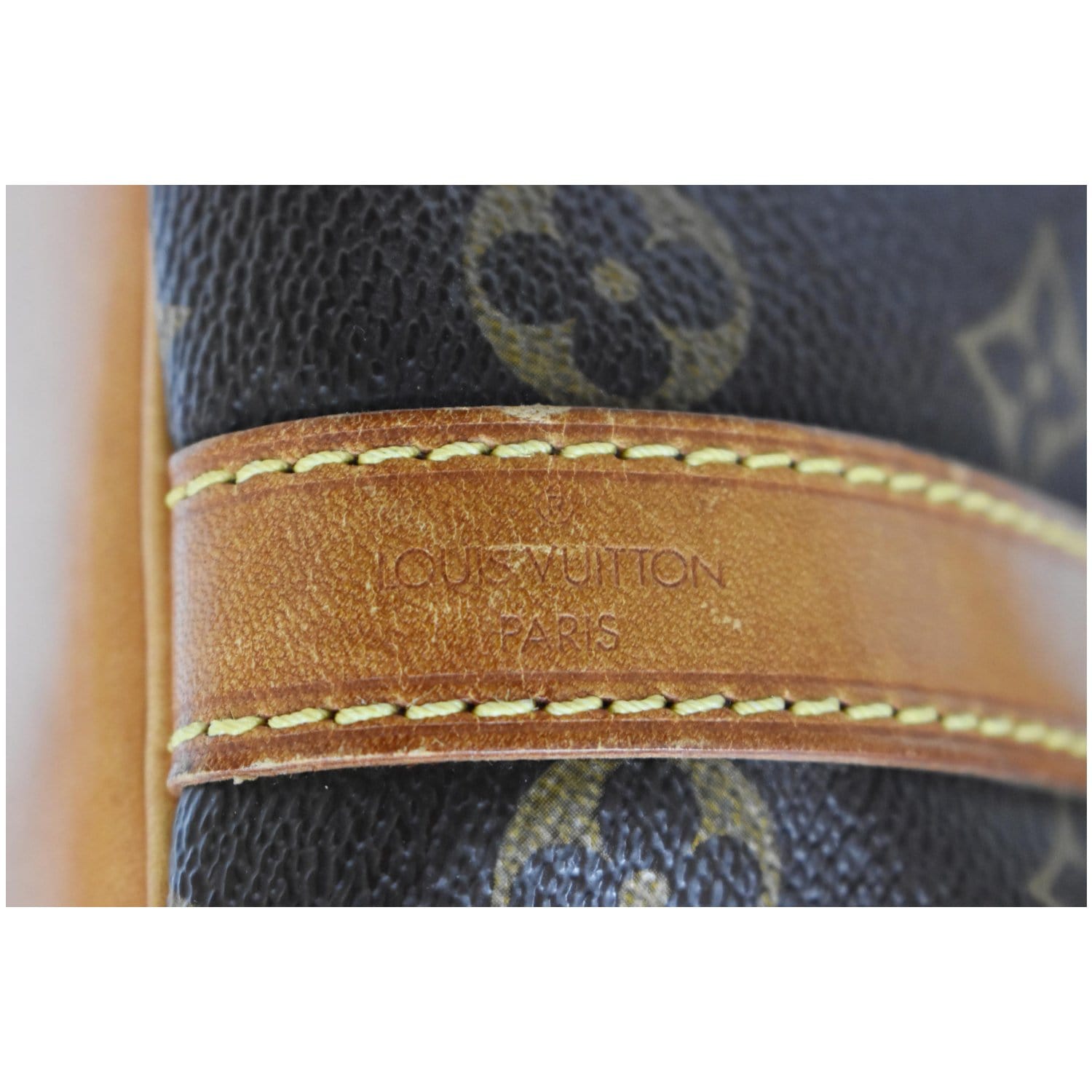 LOUIS VUITTON Noe BB Monogram Canvas Shoulder Bag Brown