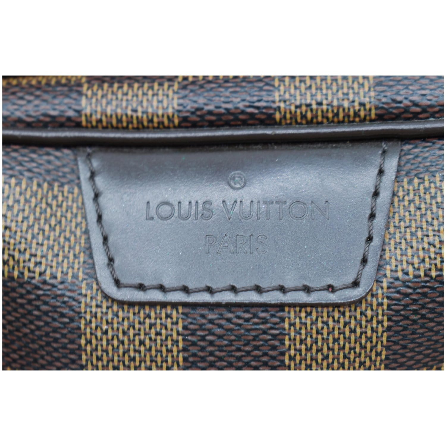 LOUIS VUITTON Rivington PM Damier Ebene Shoulder Bag Brown