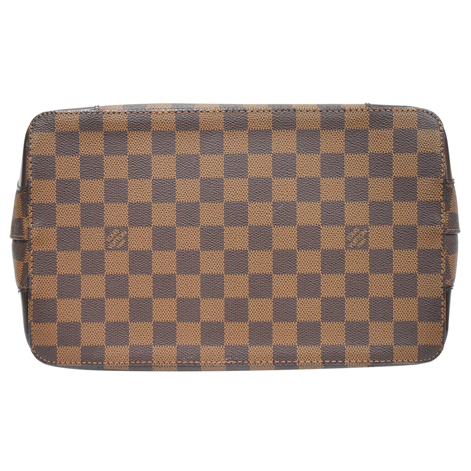 LOUIS VUITTON Hampstead PM Damier Ebene Shoulder Bag Brown
