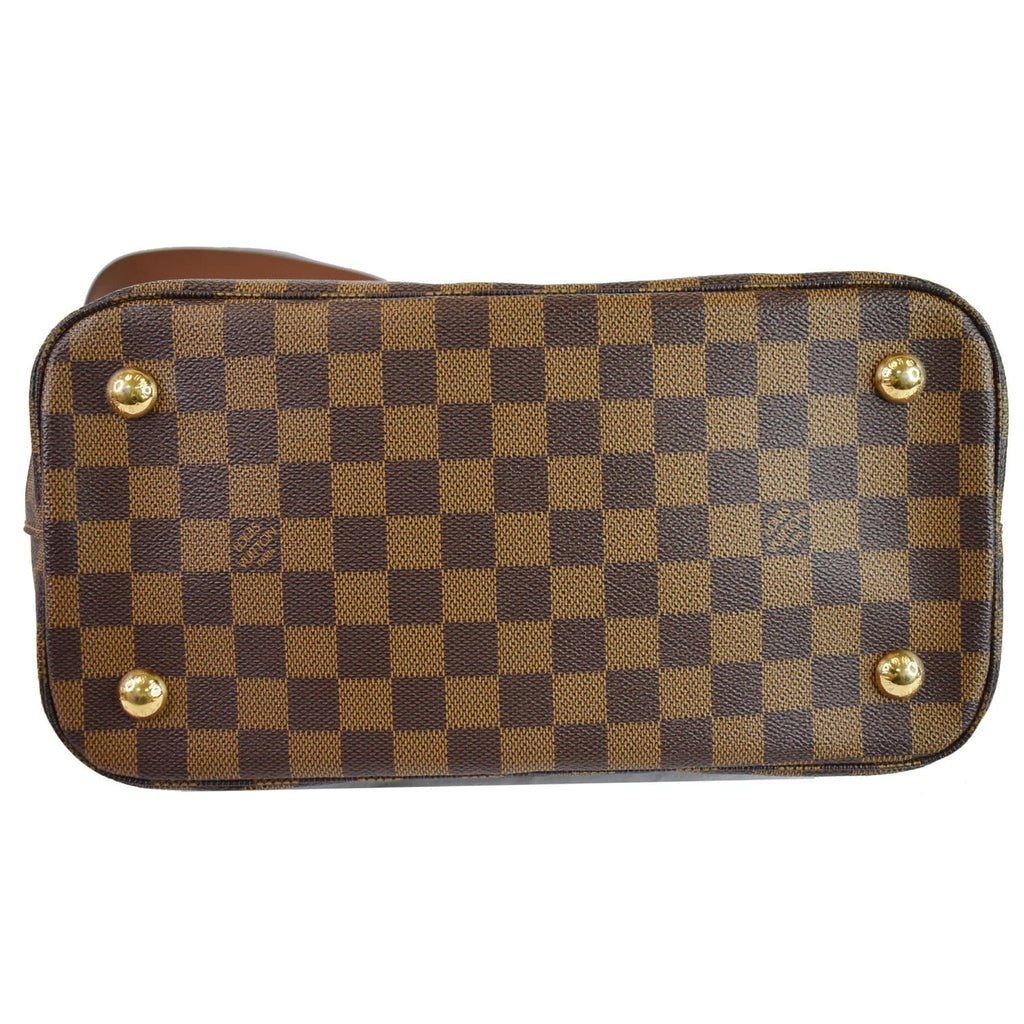 LOUIS VUITTON Belmont Damier Ebene Shoulder Bag Brown