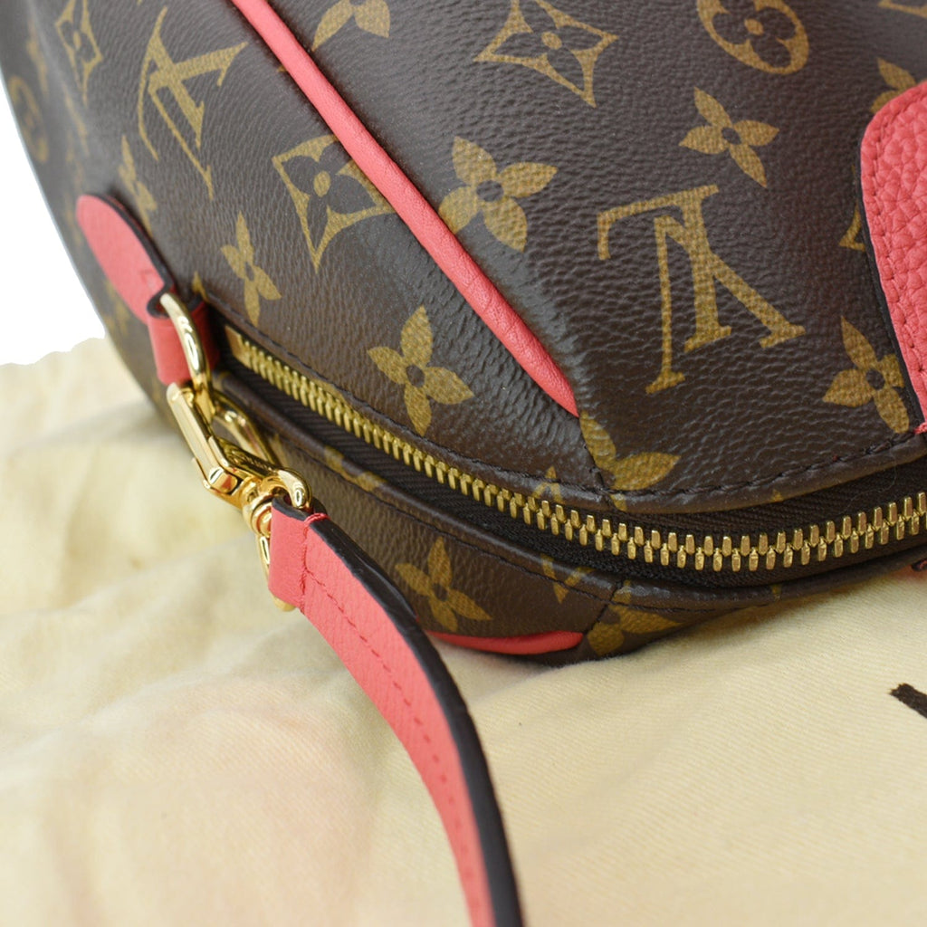 LOUIS VUITTON Retiro NM Monogram Canvas 2Way Shoulder Bag Red