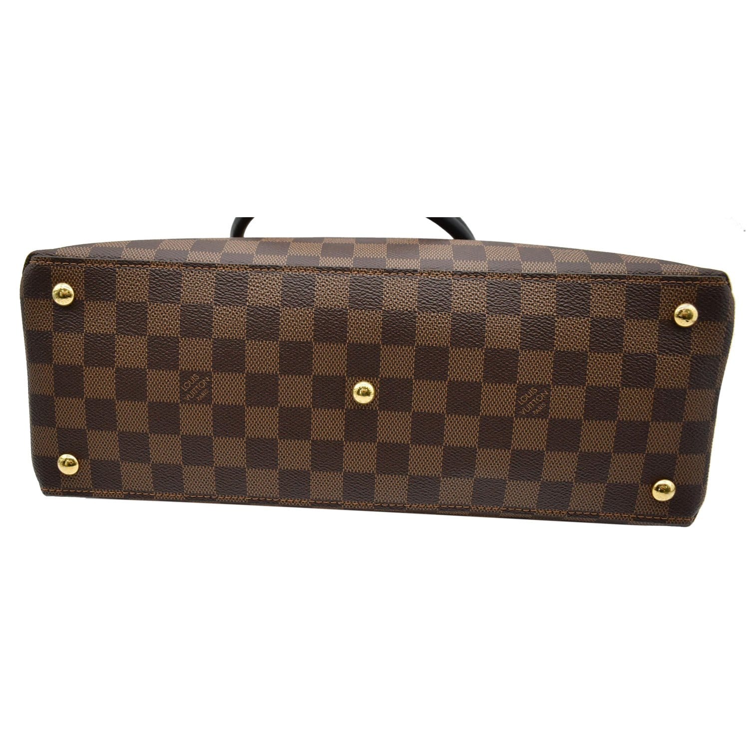 LOUIS VUITTON LV Riverside Damier Ebene Shoulder Bag Brown/Black