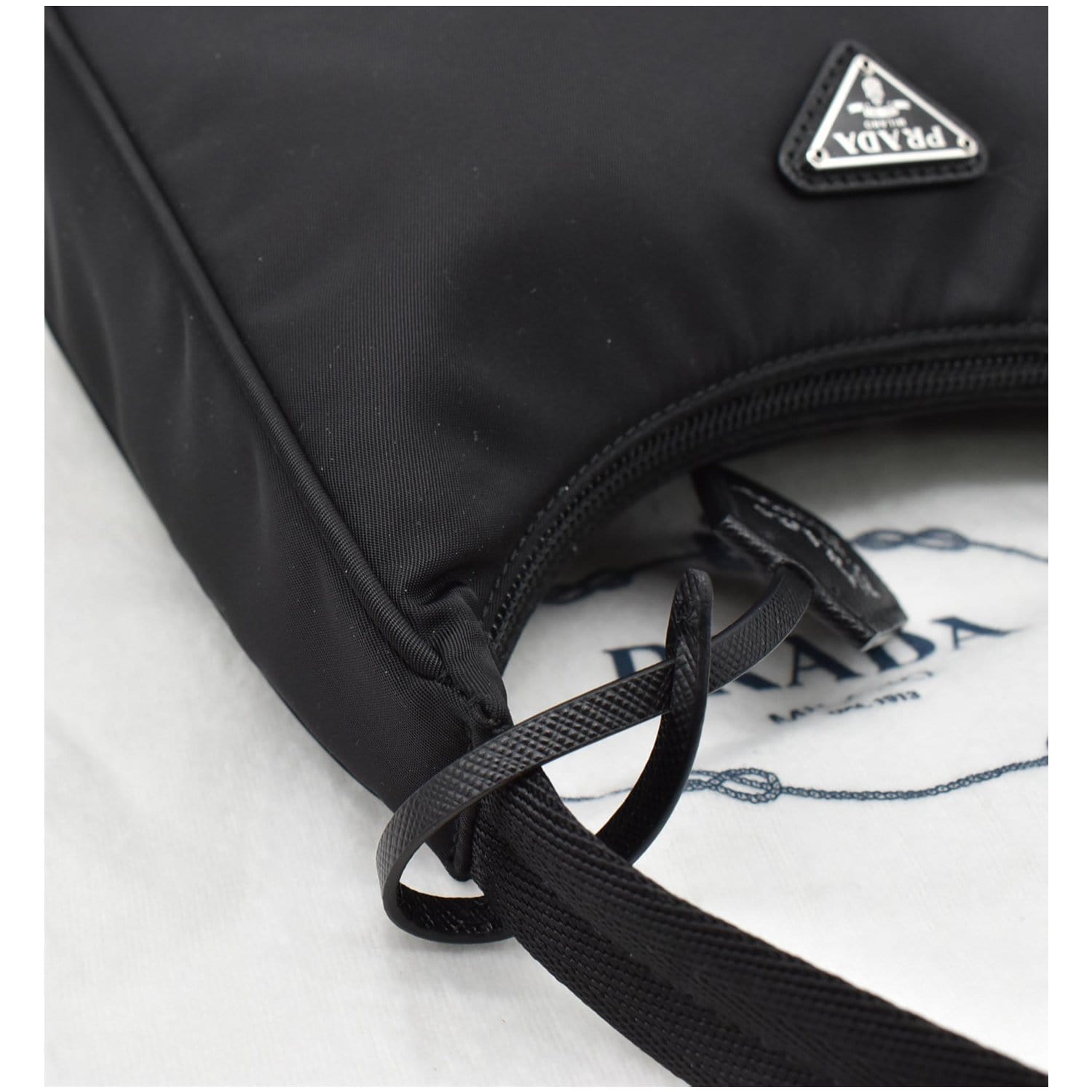 PRADA Re-Edition 2000 Mini Nylon Shoulder Bag Black