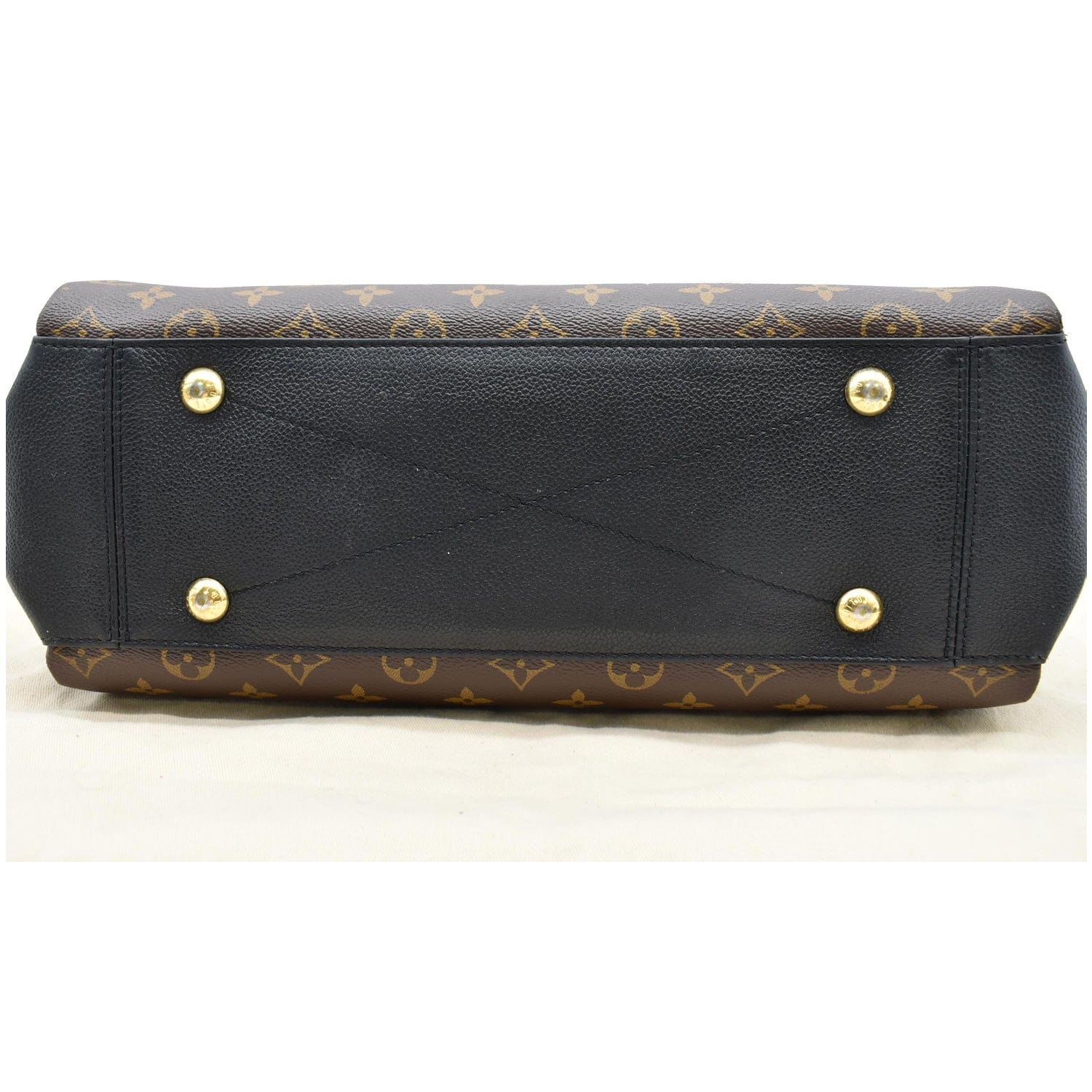 LOUIS VUITTON Surene MM Monogram Canvas Shoulder Bag Black