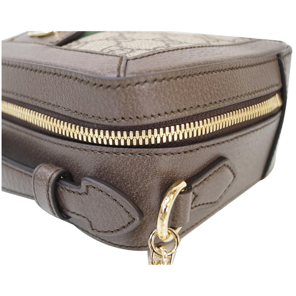 GUCCI Ophidia GG Mini Supreme Shoulder Bag Beige/Ebony 602576 - 15% OFF