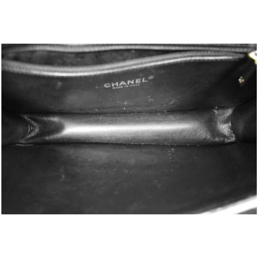 CHANEL Beauty Lock Mini Flap Quilted Sheepskin Leather Shoulder Bag Silver - 10% OFF