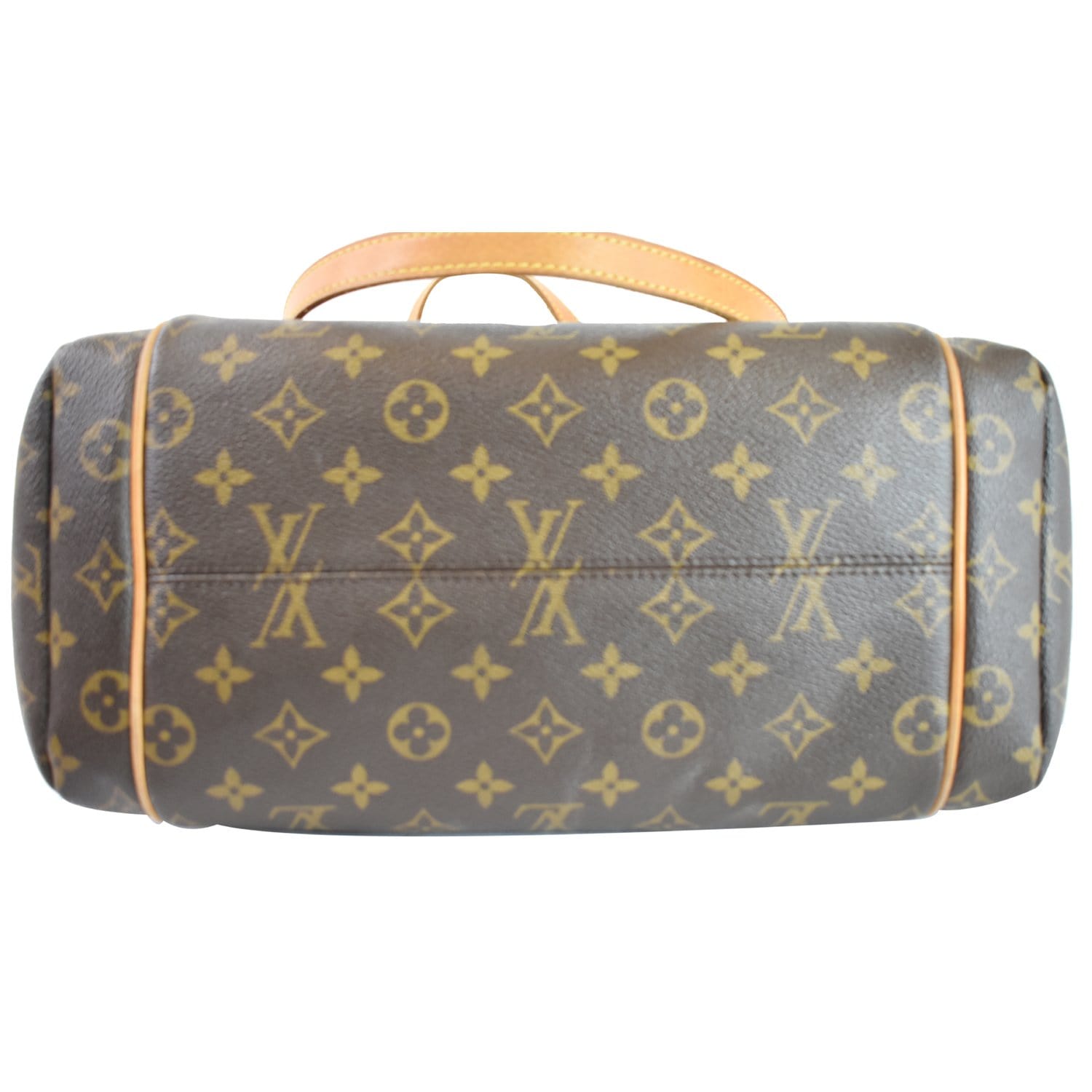 LOUIS VUITTON Totally MM Monogram Canvas Shoulder Bag Brown