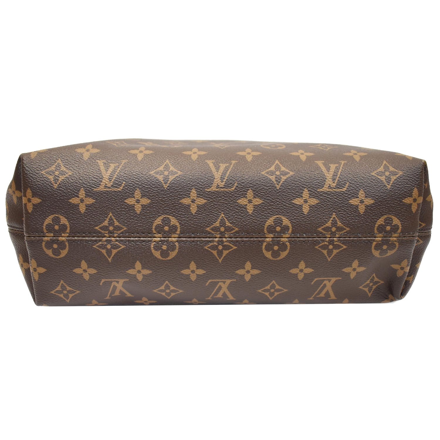 LOUIS VUITTON Graceful PM Monogram Canvas Shoulder Bag Brown