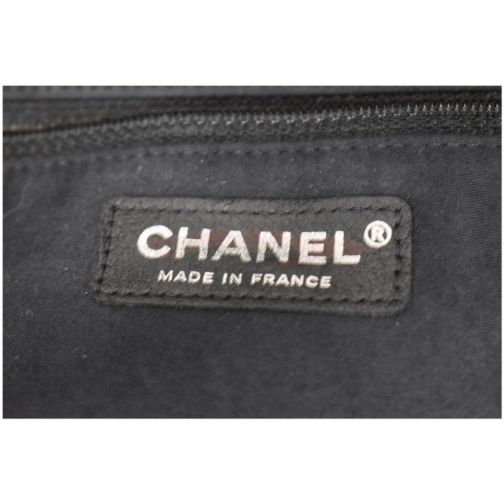 CHANEL Tweed Girl Large Lambskin Shoulder Bag Multicolor