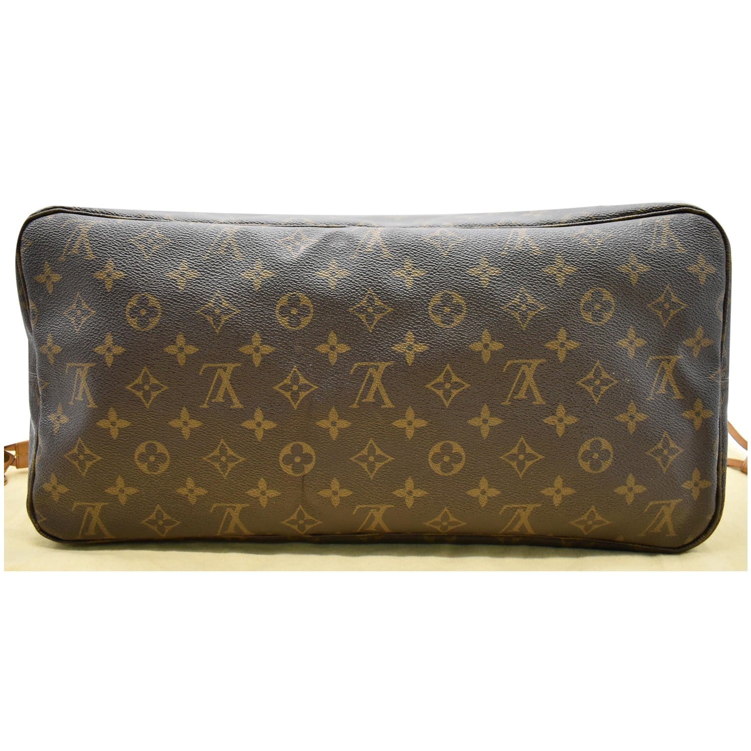 LOUIS VUITTON Neverfull GM Monogram Canvas Tote Bag Brown