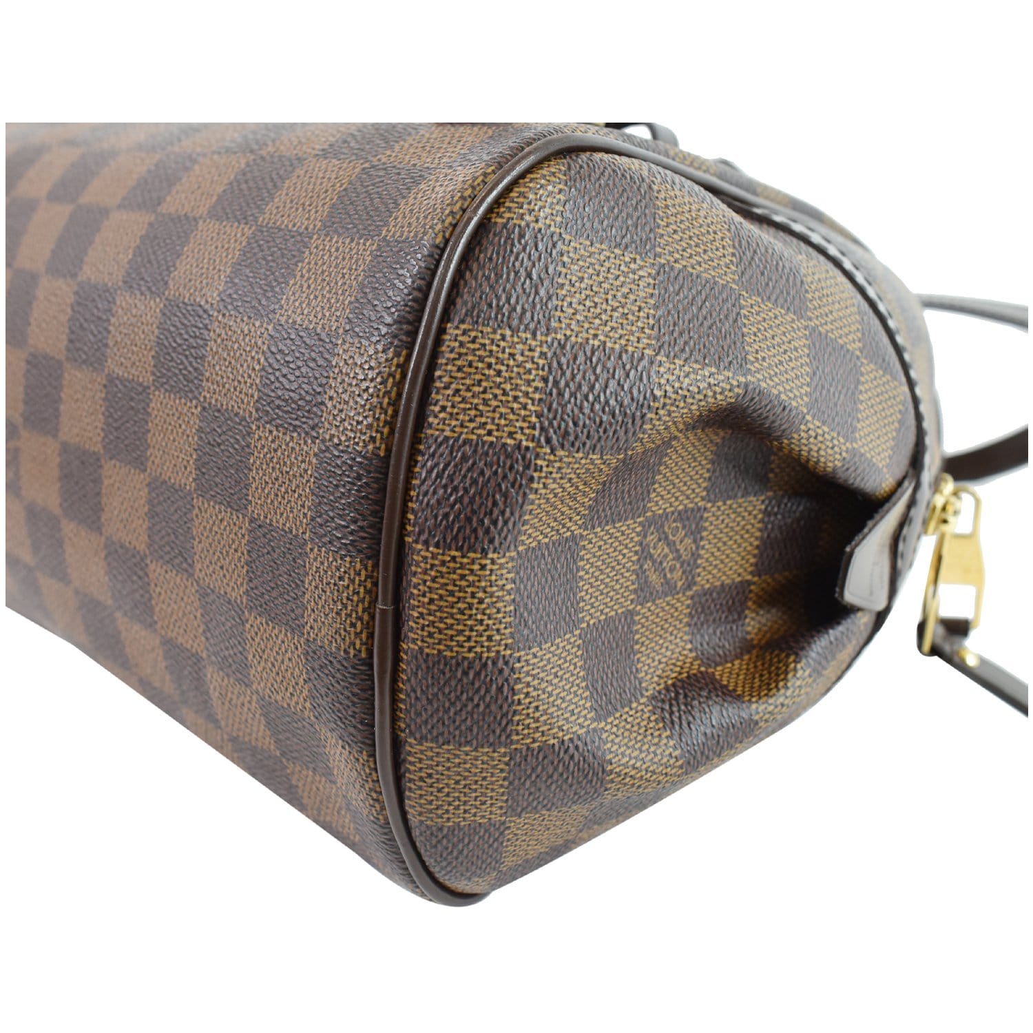 LOUIS VUITTON Rivington PM Damier Ebene Shoulder Bag Brown