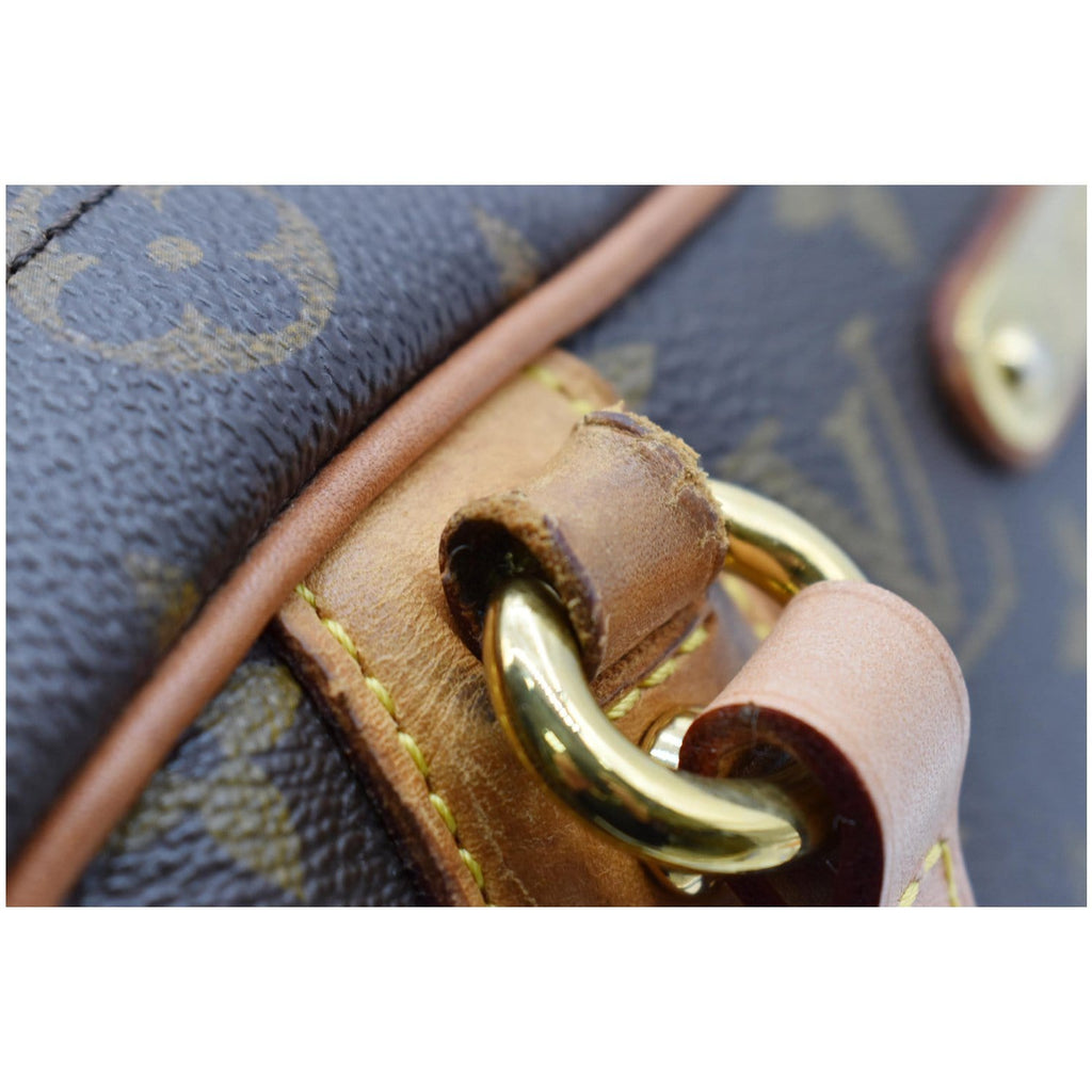 LOUIS VUITTON Montorgueil PM Monogram Canvas Shoulder Bag Brown