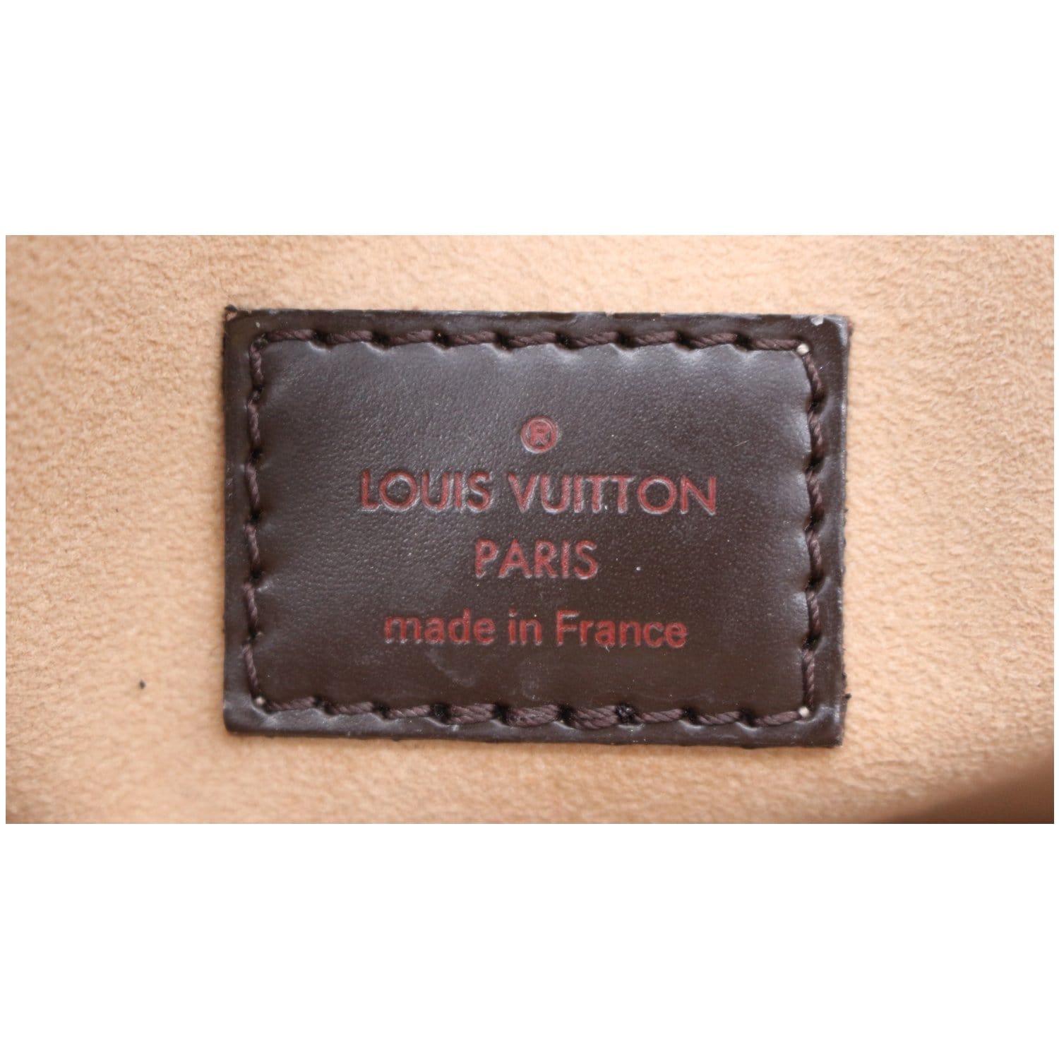LOUIS VUITTON Kensington Damier Ebene Shoulder Bag Brown