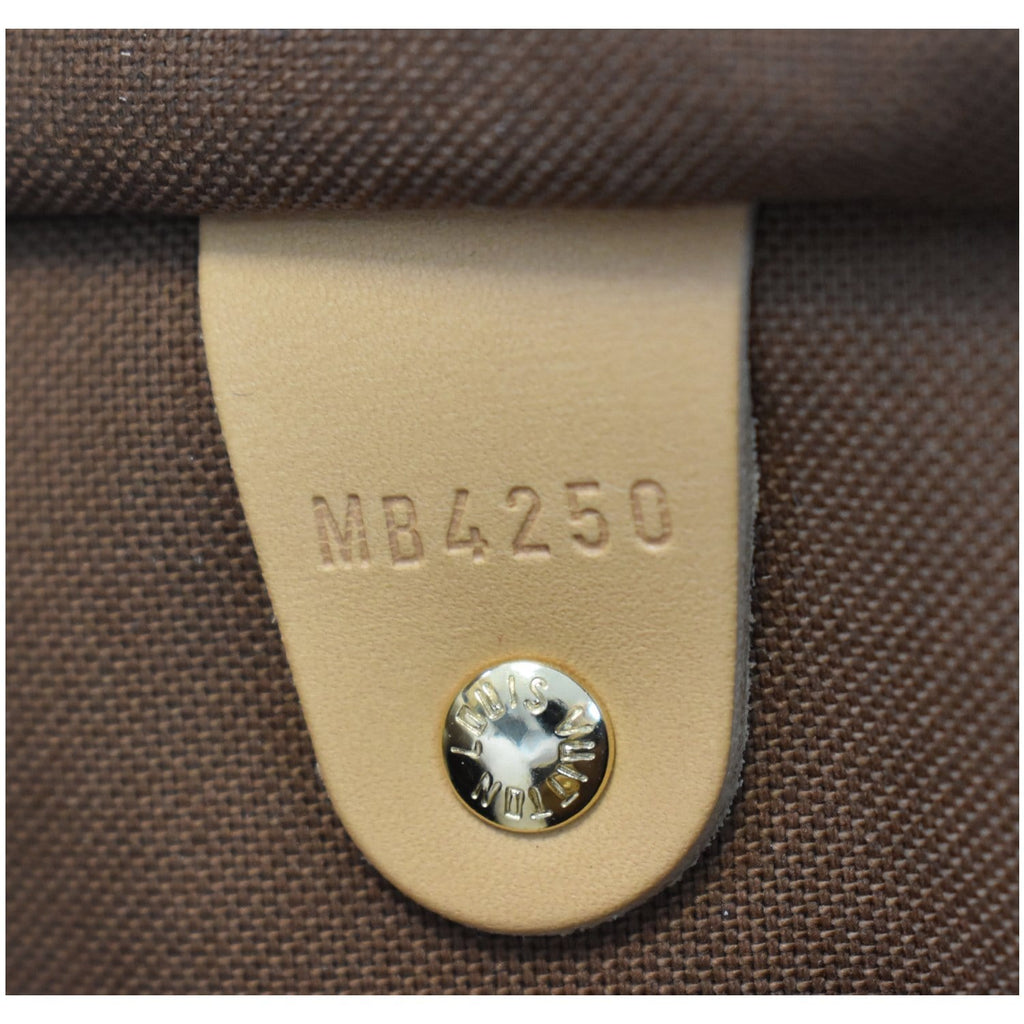 LOUIS VUITTON Game On Speedy 30 Bandouliere Monogram Canvas Shoulder Bag Brown