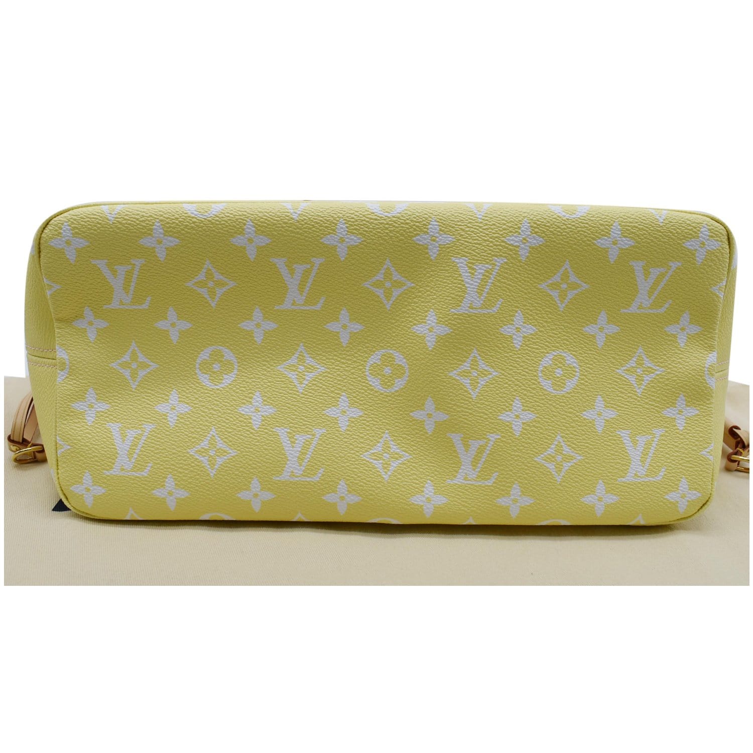 LOUIS VUITTON Neverfull MM Pool Monogram Giant Tote Shoulder Bag Light Pink