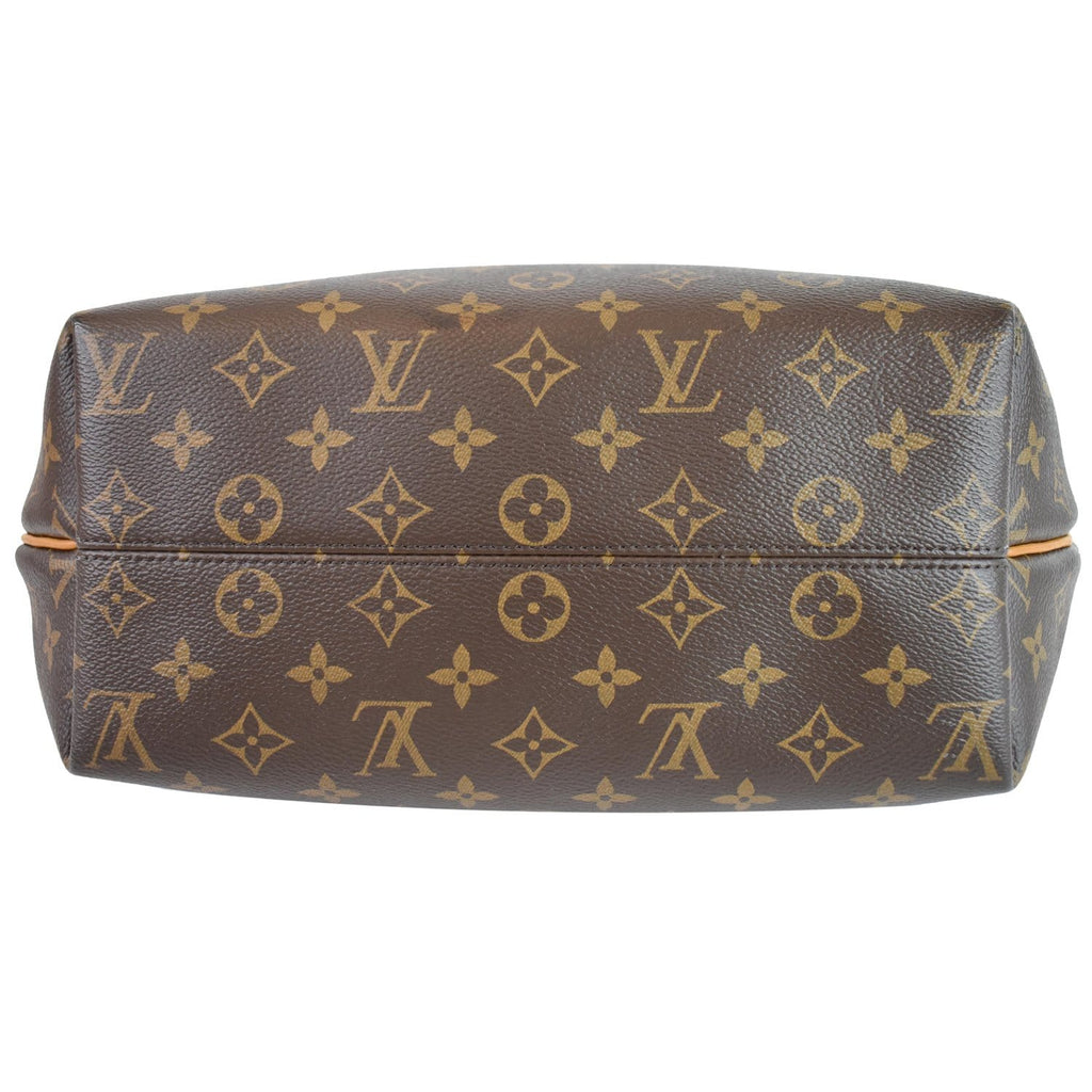 LOUIS VUITTON Turenne MM Monogram Canvas 2 Way Shoulder Bag Brown