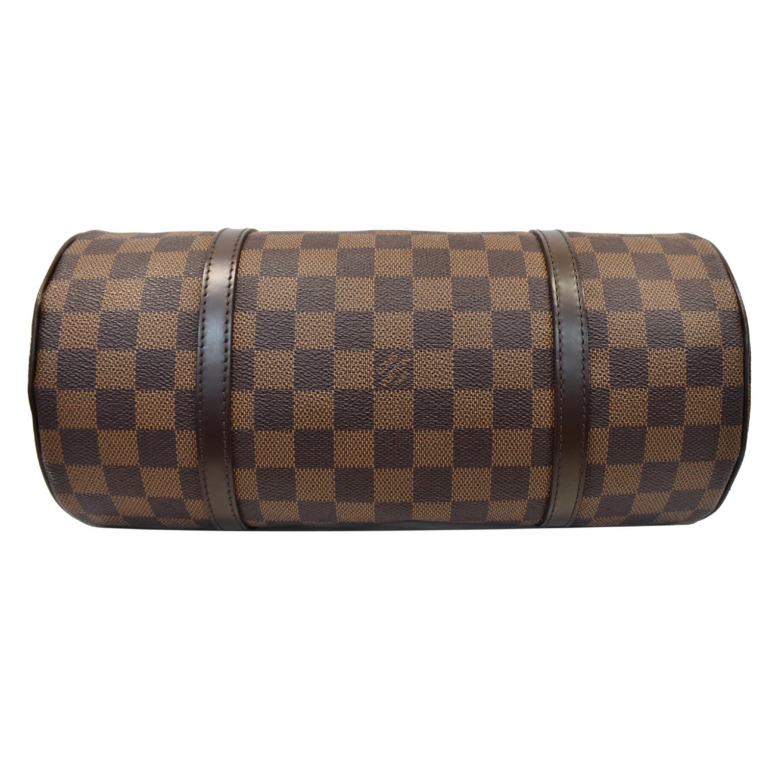LOUIS VUITTON Papillon 26 Damier Ebene Shoulder Handbag Brown