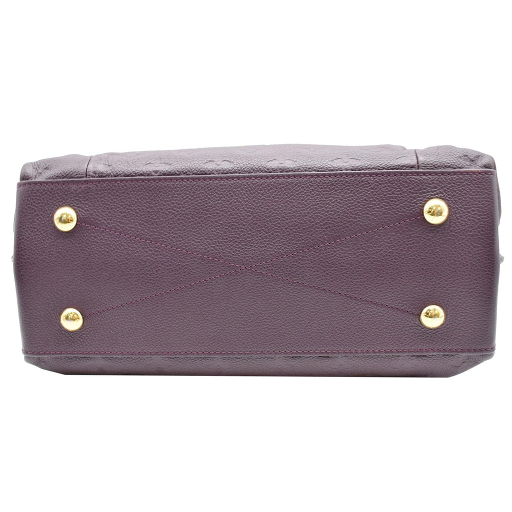 LOUIS VUITTON Metis Hobo Monogram Empreinte Shoulder Bag Plum