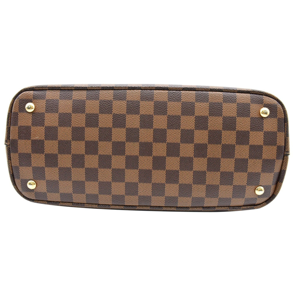 LOUIS VUITTON Kensington Damier Ebene Shoulder Bag Brown