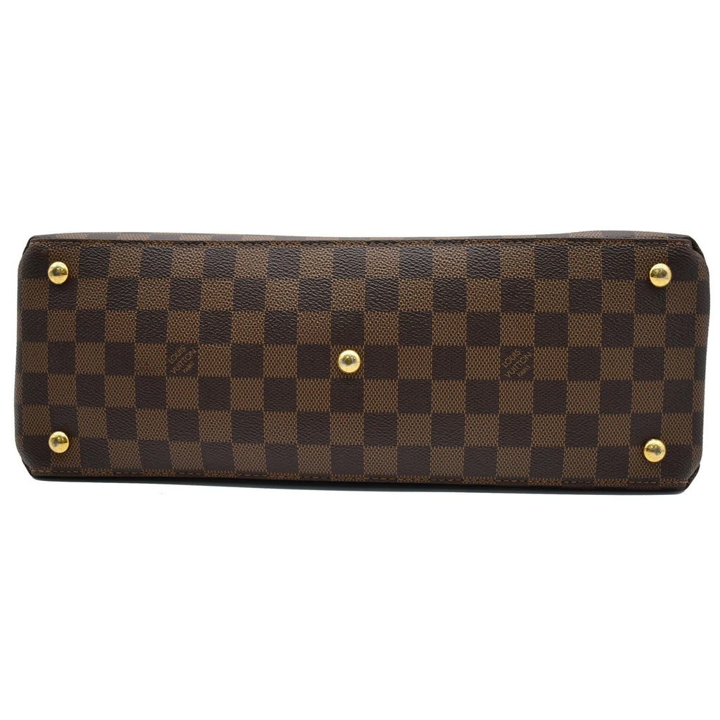 LOUIS VUITTON LV Riverside Damier Ebene Shoulder Bag Black