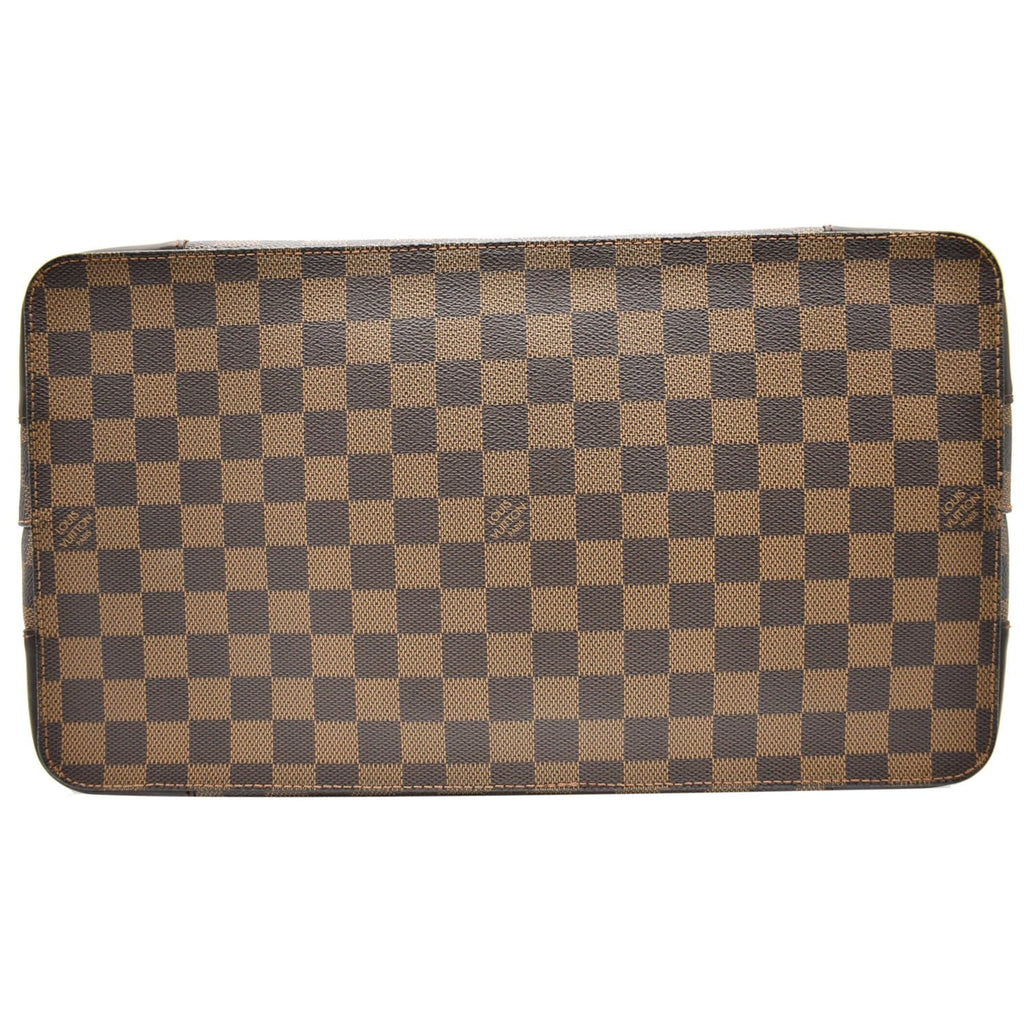 LOUIS VUITTON Hampstead GM Damier Ebene Shoulder Bag Brown