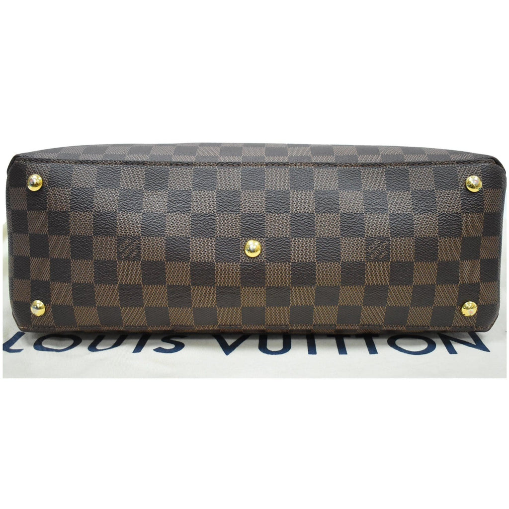 LOUIS VUITTON LV Riverside Damier Ebene Shoulder Bag Black