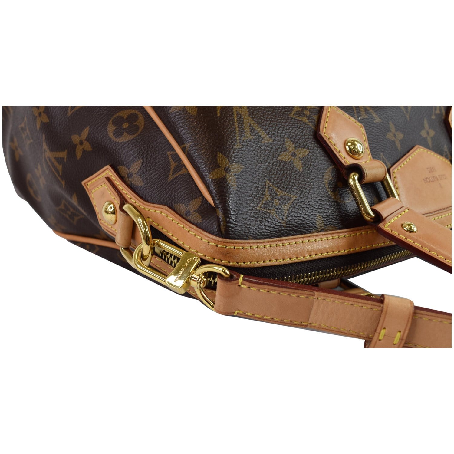 LOUIS VUITTON Retiro PM Monogram Canvas Shoulder Bag Brown