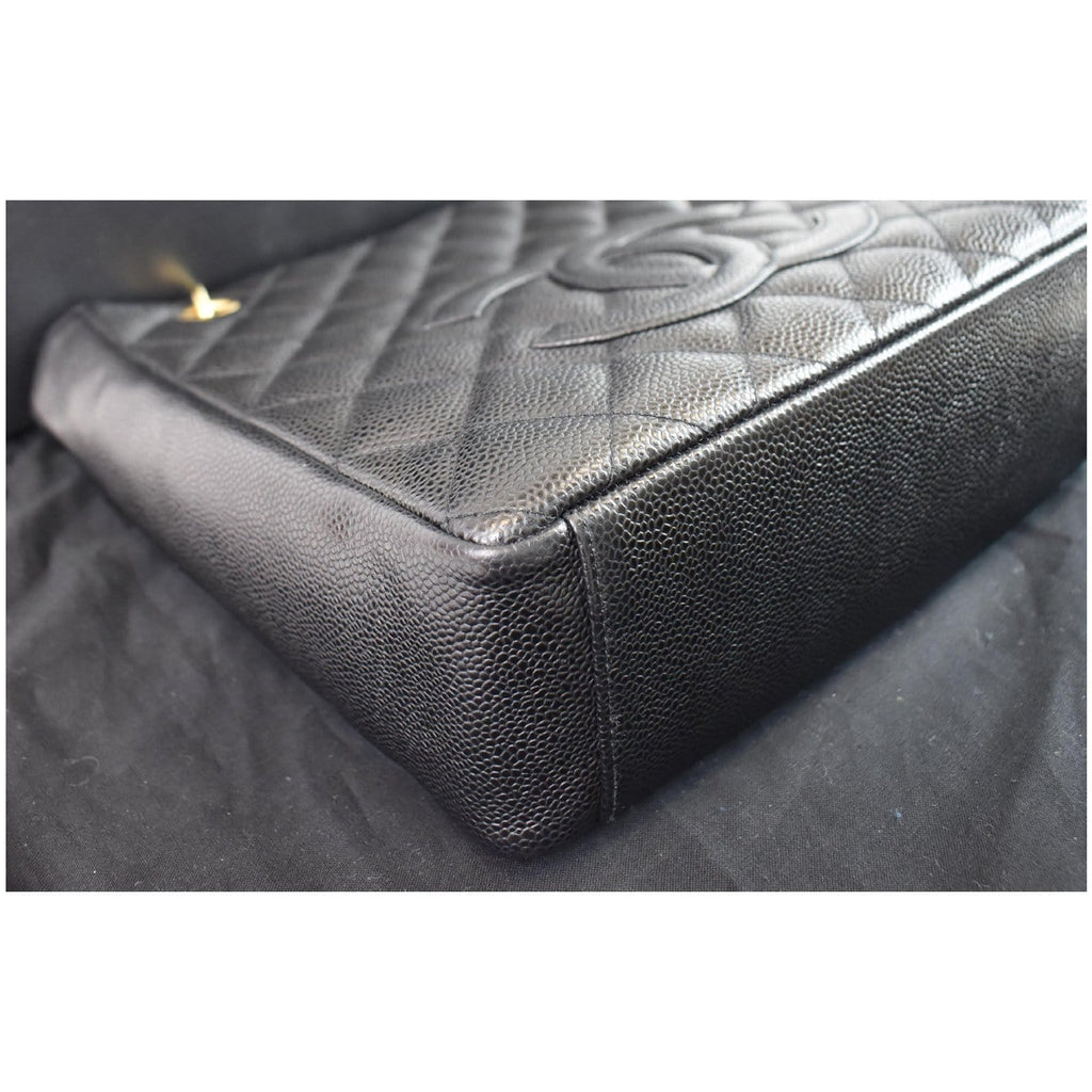 CHANEL Petit Shopping Tote PST Tote Bag Black