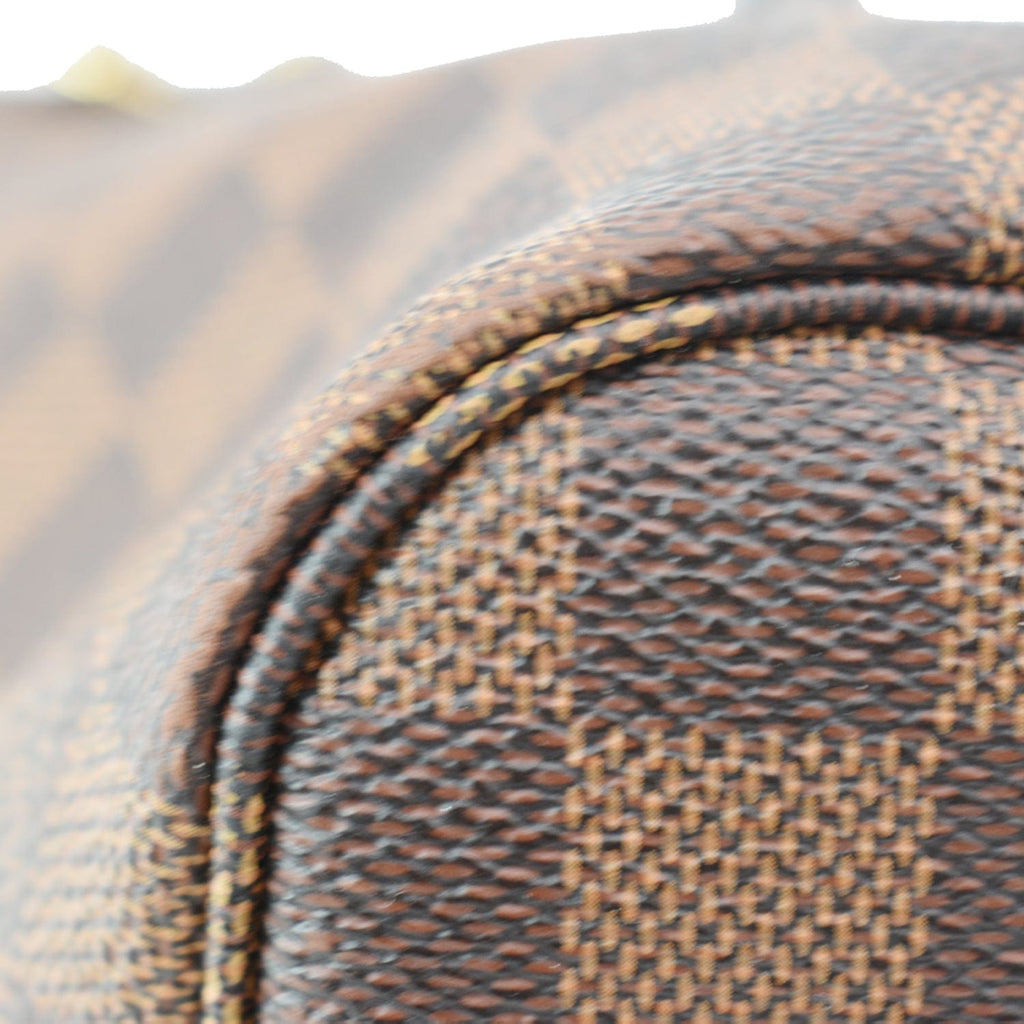 LOUIS VUITTON Neverfull PM Damier Ebene Shoulder Bag Brown