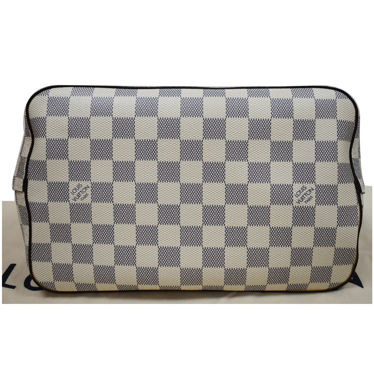 LOUIS VUITTON Neonoe MM Damier Azur Shoulder Bag Pineapple