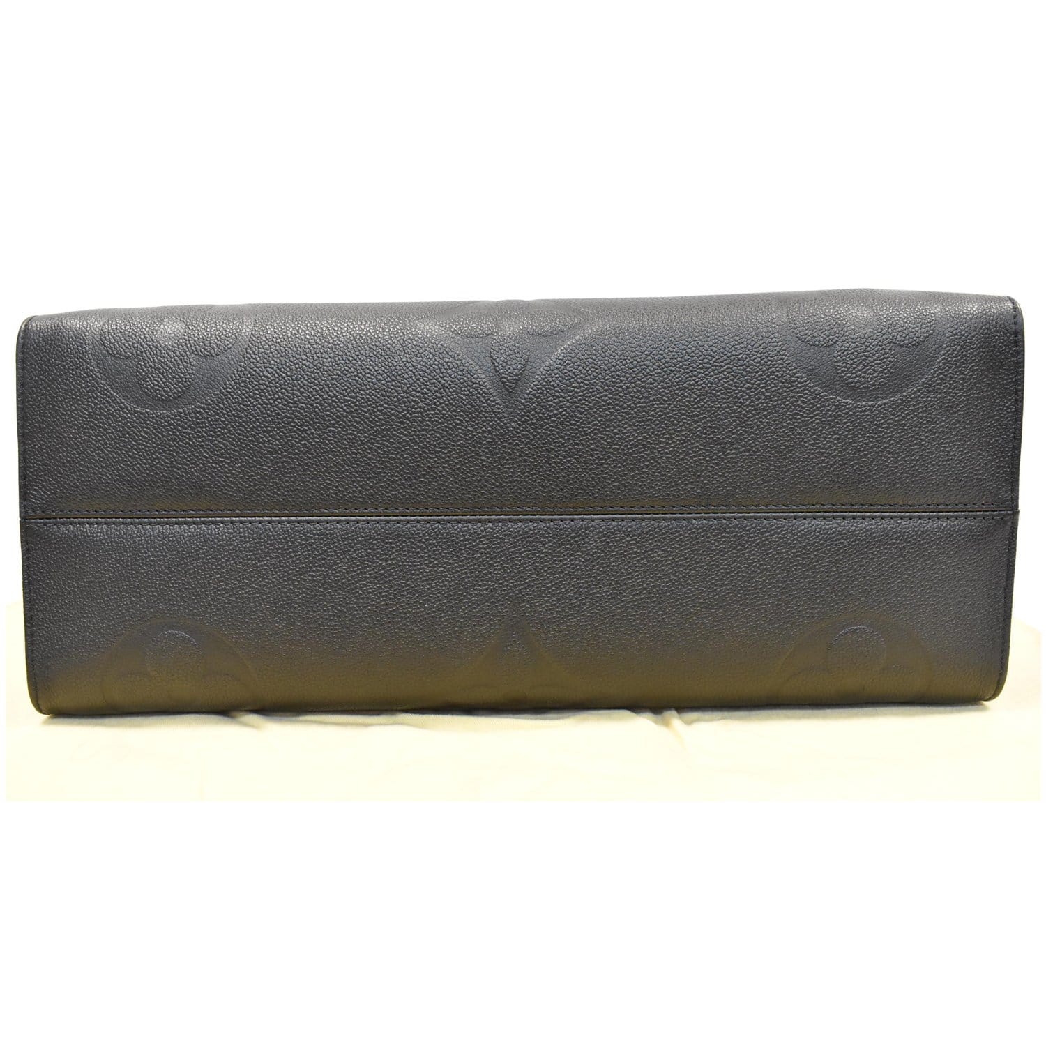 LOUIS VUITTON Onthego GM Monogram Empreinte Shoulder Bag Black