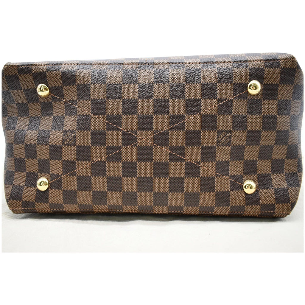 LOUIS VUITTON Maida Damier Ebene Hobo Shoulder Bag Khaki