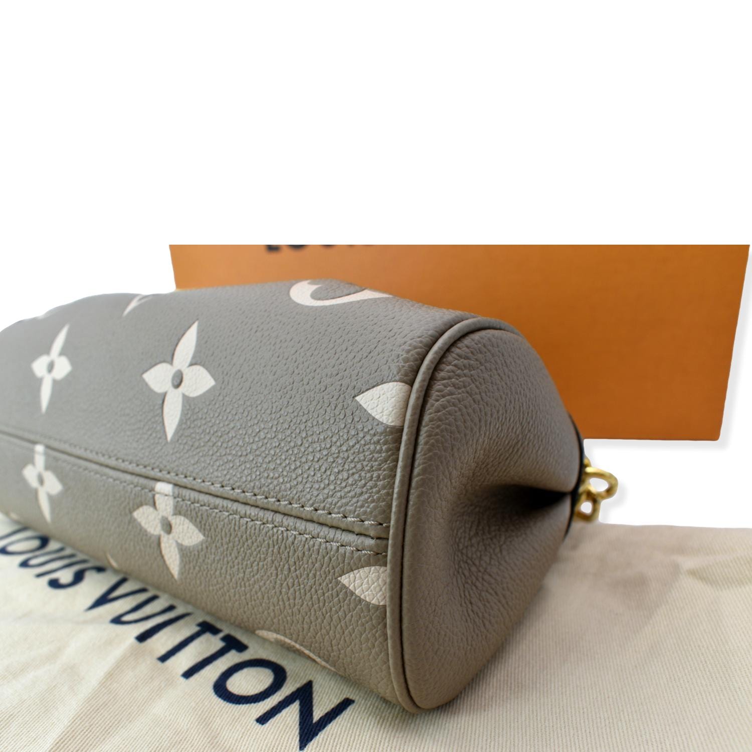 LOUIS VUITTON Favorite NM Monogram Empreinte Shoulder Bag Bicolor