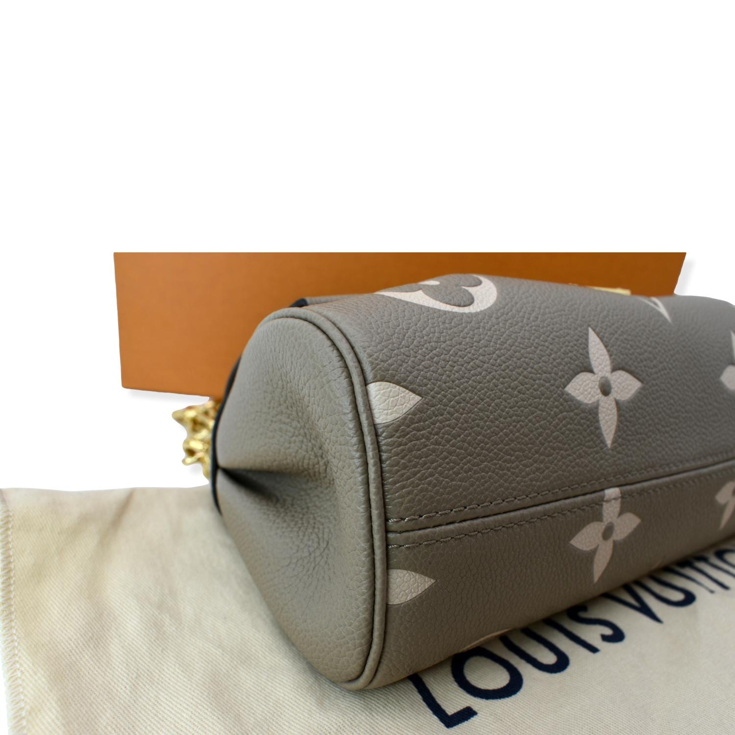 LOUIS VUITTON Favorite NM Monogram Empreinte Shoulder Bag Bicolor