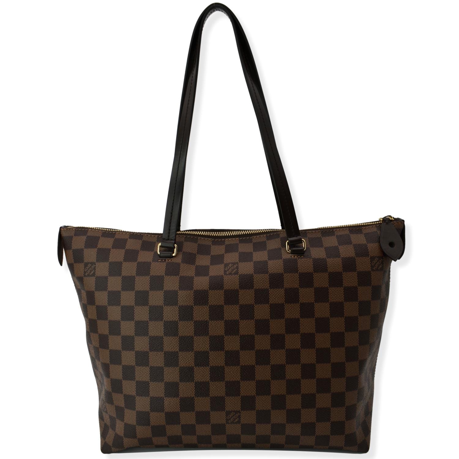 LOUIS VUITTON Iena MM Damier Ebene Shoulder Bag Brown