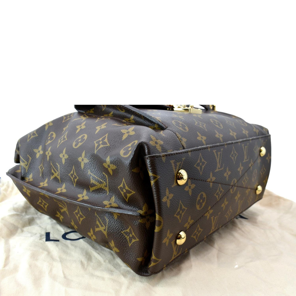 LOUIS VUITTON Metis Hobo Monogram Canvas Shoulder Bag Brown