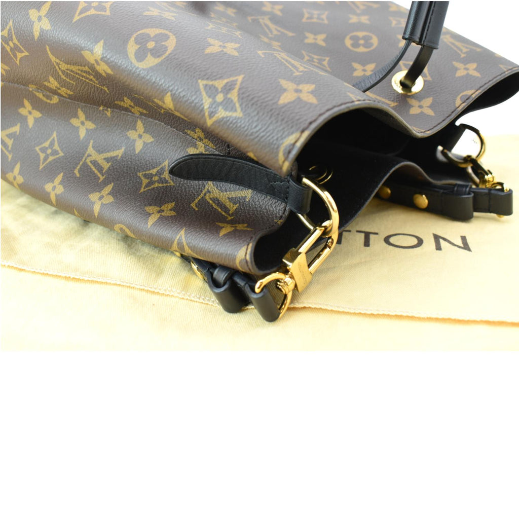 LOUIS VUITTON NeoNoe MM Monogram Canvas Shoulder Bag Brown